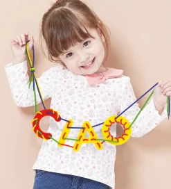 Læringssæt - Lacing ABC+123 - Play Montessori - 2802><noscript><img width=