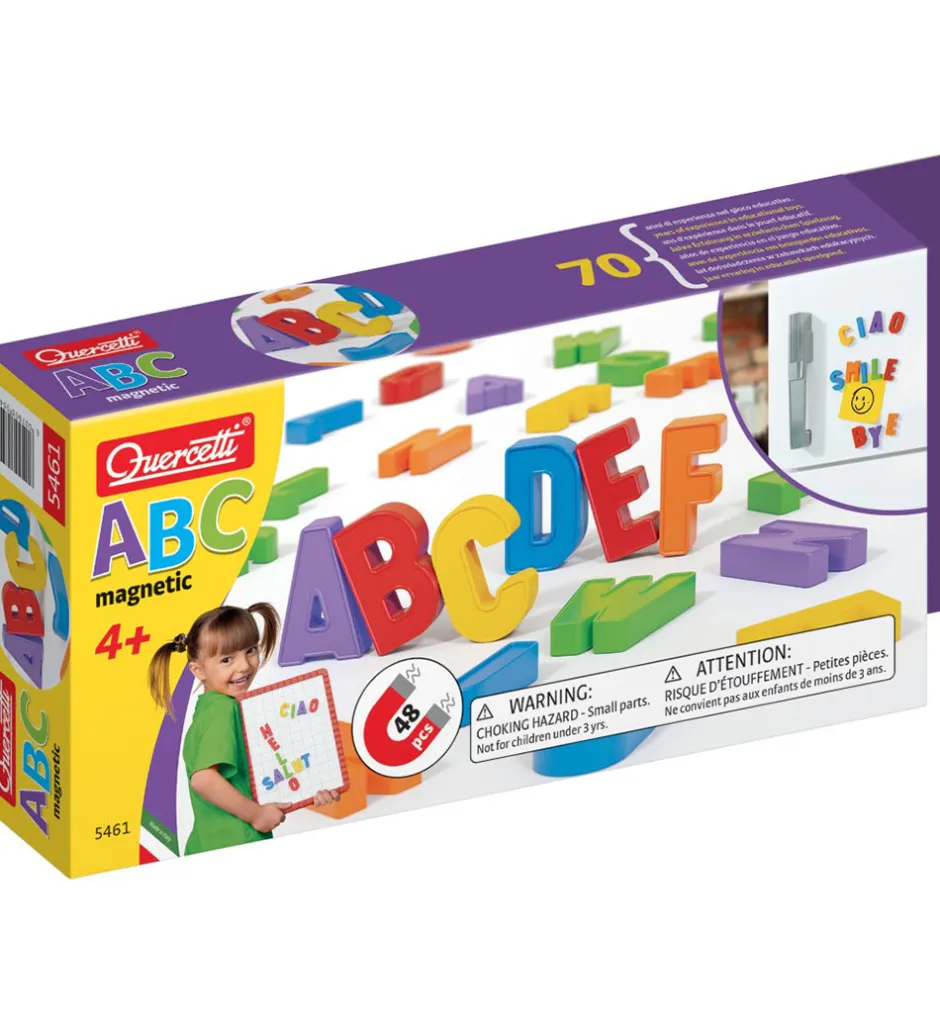 Magnetisk Alfabet - ABC - 48 Dele - 05461>Quercetti Best