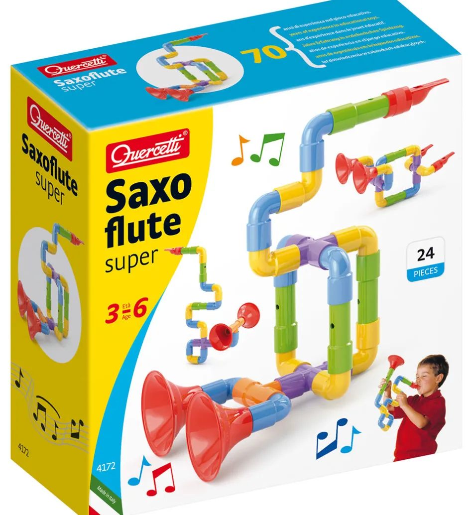 Saxofon - Byg Selv - 24 Dele - 04172>Quercetti Discount
