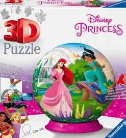 3D Puslespil - 72 Brikker - Disney Princess>Ravensburger Best