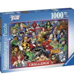 Puslespil - 1000 Brikker - Challenge DC Comics>Ravensburger