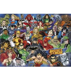 Puslespil - 1000 Brikker - Challenge DC Comics>Ravensburger