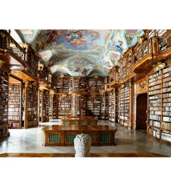 Puslespil - 1000 Brikker - Library at St. Florian M>Ravensburger Outlet