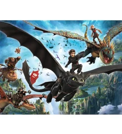 Puslespil - 150 Brikker - Dragons>Ravensburger Outlet