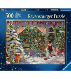 Puslespil - 500 Brikker - The Christmas Shop>Ravensburger Online