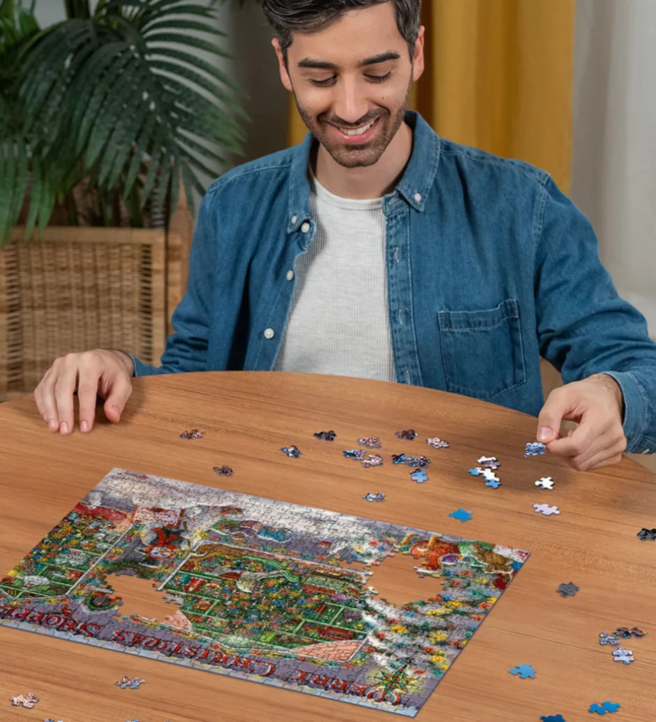 Puslespil - 500 Brikker - The Christmas Shop>Ravensburger Online