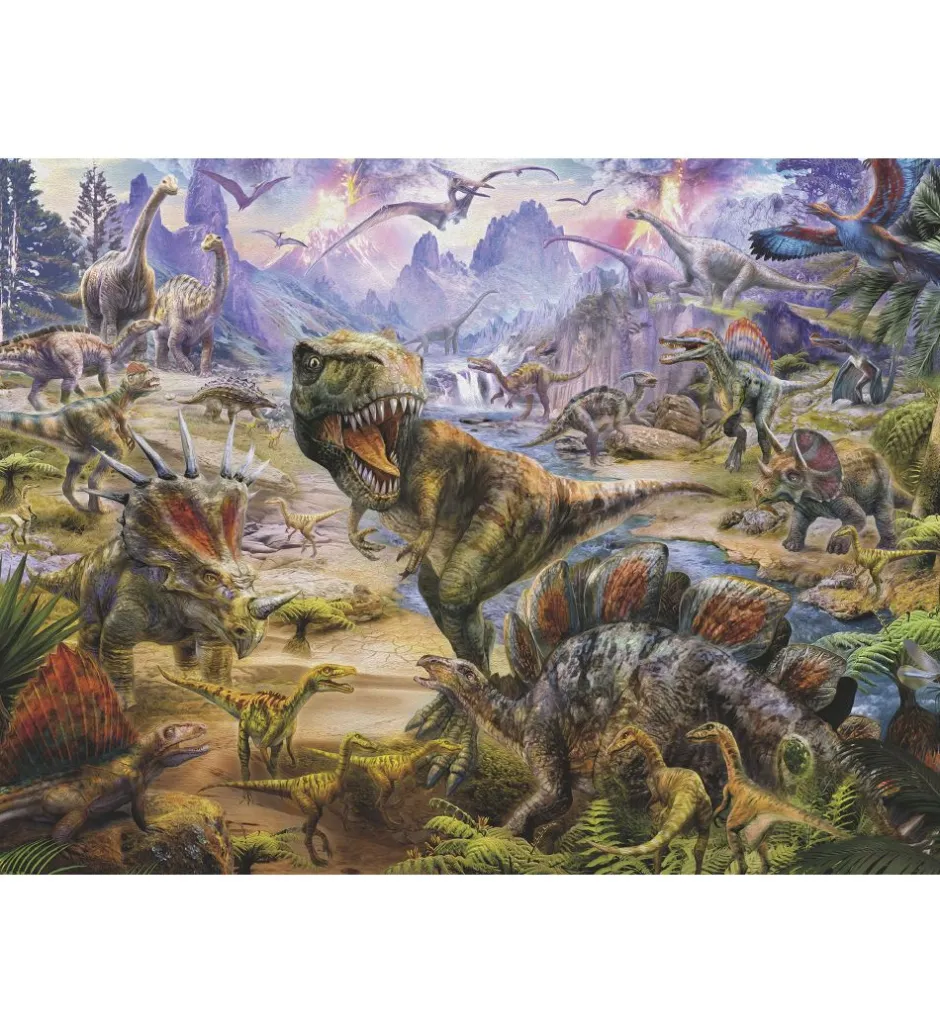 Puslespil - 300 Brikker - Dinosaur World>Ravensburger Discount