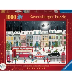 Puslespil - 1000 Brikker - London's Christmas Spiri>Ravensburger Best