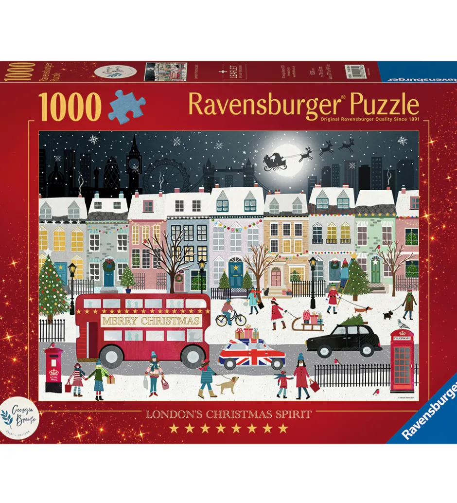 Puslespil - 1000 Brikker - London's Christmas Spiri>Ravensburger Best