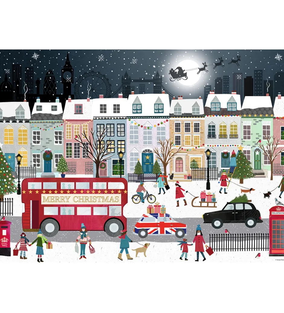 Puslespil - 1000 Brikker - London's Christmas Spiri>Ravensburger Best
