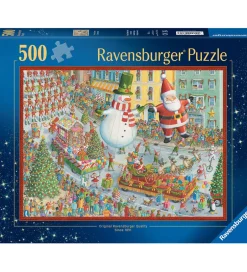 Puslespil - 500 Brikker - Here Comes Christmas>Ravensburger Online