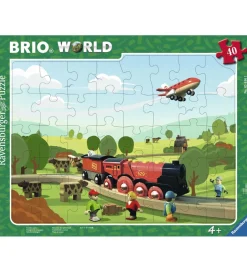 Puslespil - 40 Brikker - BRIO Mighty Red>Ravensburger Clearance