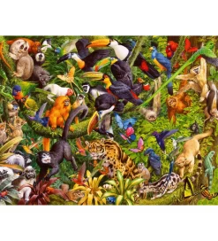 Puslespil - 200 Brikker - Tropical Rainforest>Ravensburger Outlet