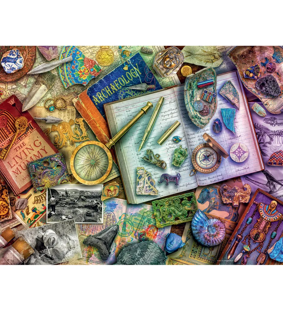 Puslespil - 500 Brikker - Archaeology>Ravensburger Hot