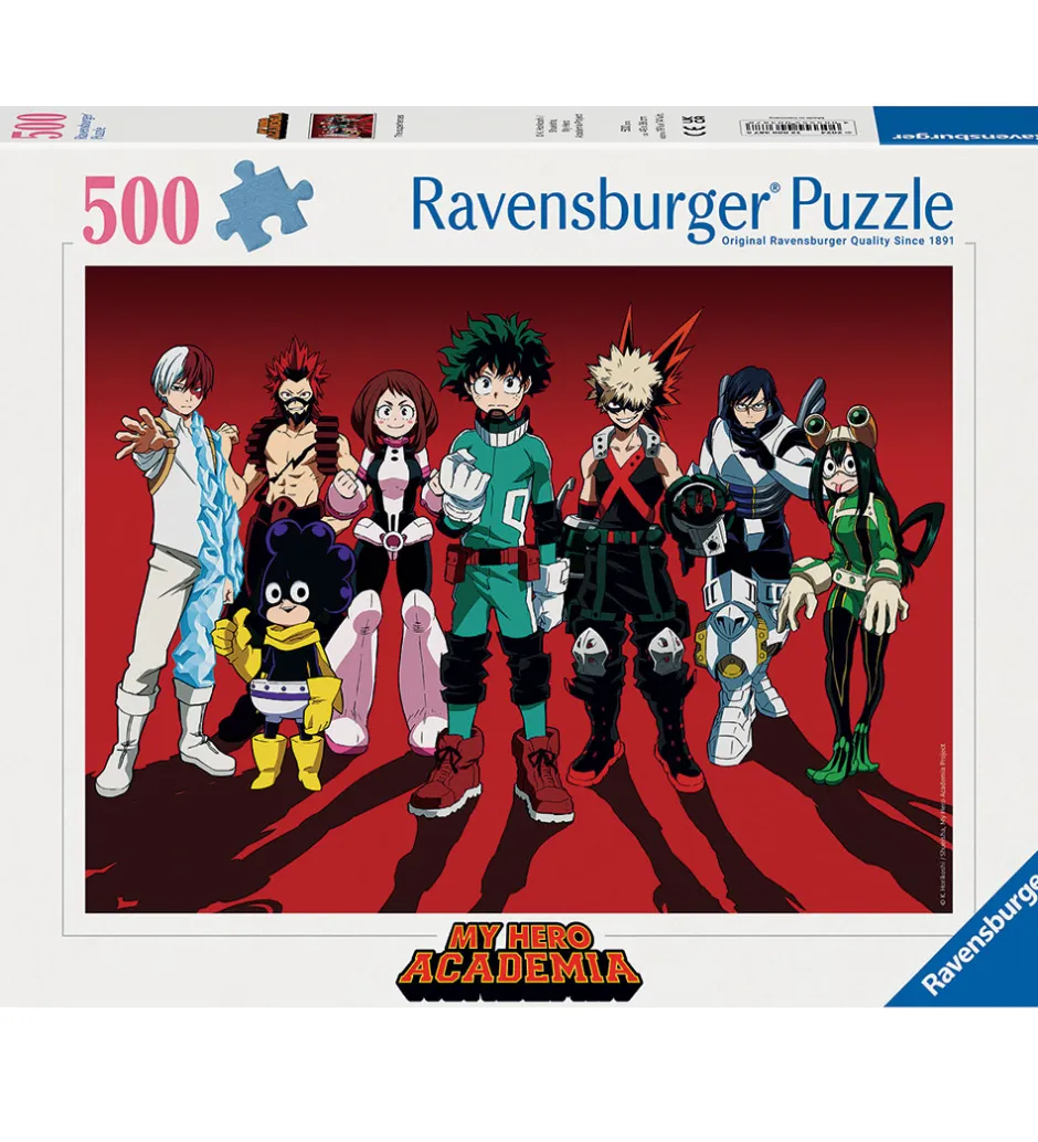 Puslespil - 500 Brikker - The Superheroes>Ravensburger Discount