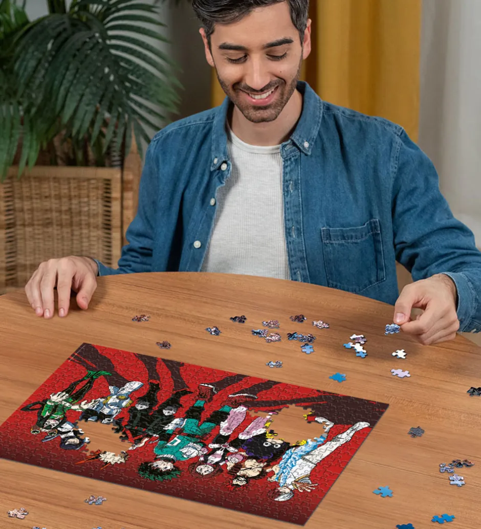 Puslespil - 500 Brikker - The Superheroes>Ravensburger Discount