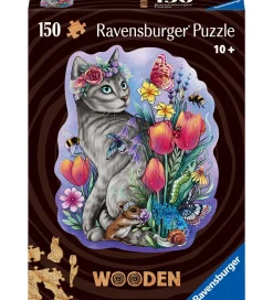 Puslespil - Træ - 150 Brikker - Lovely Cat>Ravensburger Outlet