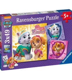 Puslespil - 3x49 Brikker - Paw Patrol Glamourous Gi>Ravensburger