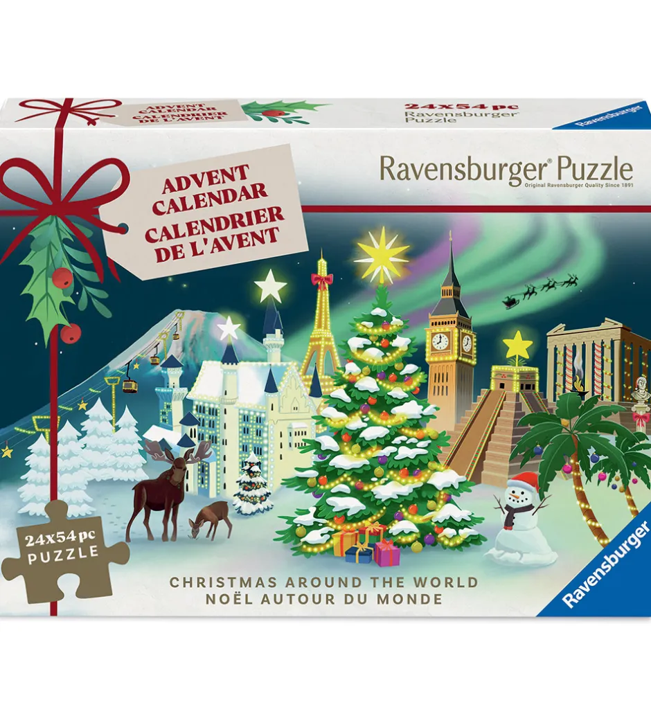 Puslespil - 24x54 Brikker - Julekalender - Christma>Ravensburger Outlet