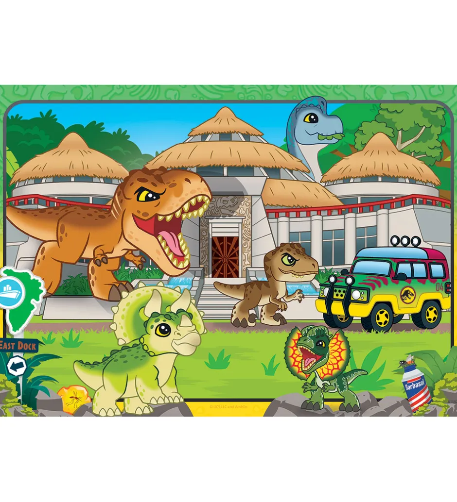 Puslespil - 2x24 Brikker - Jurassic World Explorers>Ravensburger Online