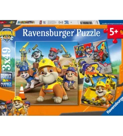 Puslespil - 3x49 Brikker - Rubble & Crew>Ravensburger Best