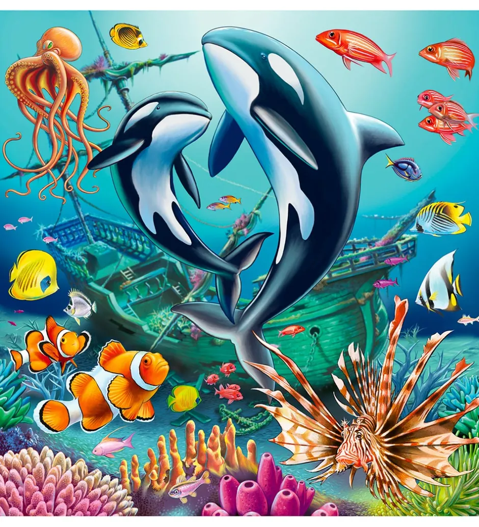 Puslespil - 3x49 Brikker - Under Water>Ravensburger Hot