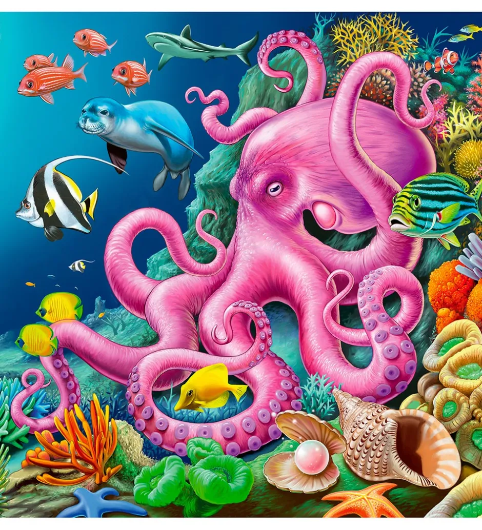 Puslespil - 3x49 Brikker - Under Water>Ravensburger Hot