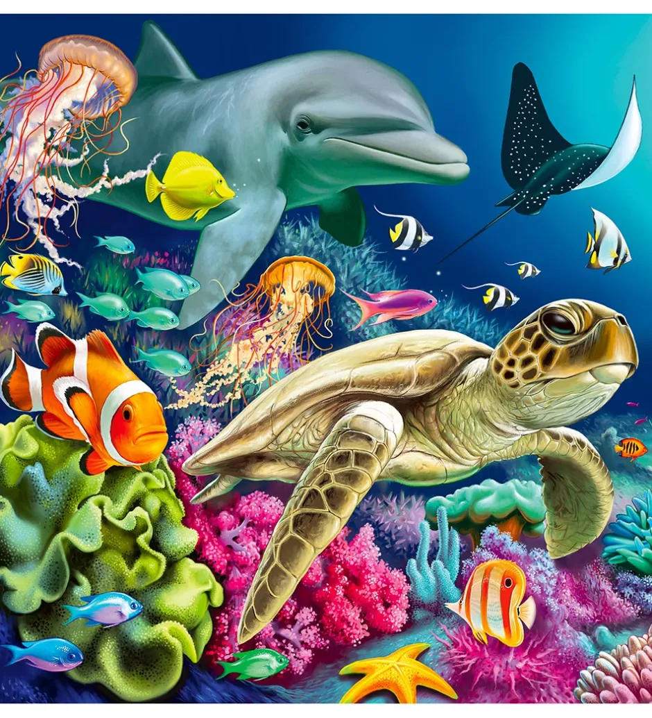 Puslespil - 3x49 Brikker - Under Water>Ravensburger Hot