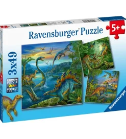 Puslespil - 3x49 Brikker - Dinosaur Facinaiton>Ravensburger