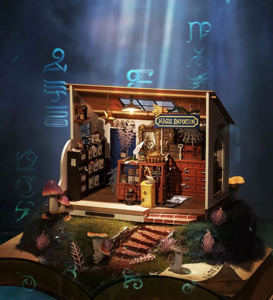 Miniature-diorama - DIY - Kiki's Magic Emporium DG155 - 2>Rolife Outlet