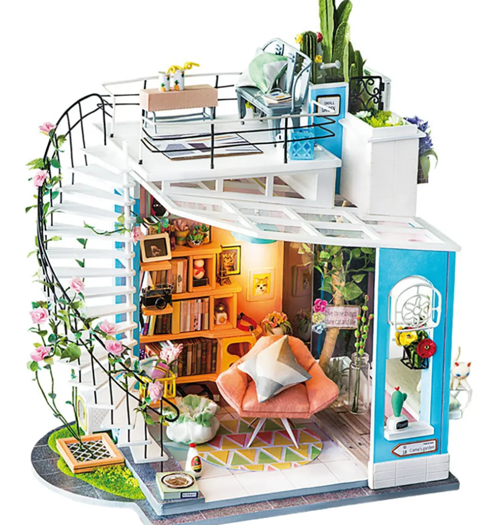 Miniature-diorama - DIY - Dora's Loft DG12 - 171 Dele>Rolife Sale