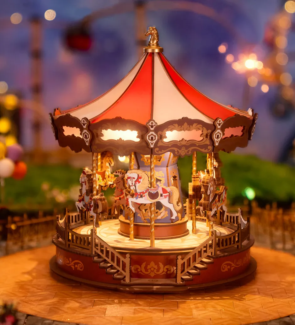 Miniature-diorama - DIY - Classic Carousel AMC01 - 265>Rolife New
