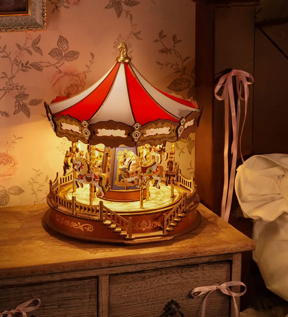 Miniature-diorama - DIY - Classic Carousel AMC01 - 265>Rolife New