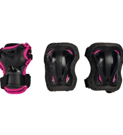 Beskyttelsessæt - Skate Gear Jr - Sort m. Pink>Rollerblade