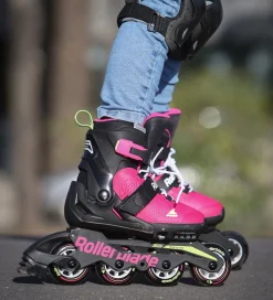 Rulleskøjter - Microblade - Sort/Pink - Inliner><noscript><img width=