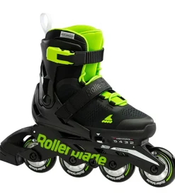 Rulleskøjter - Microblade - Sort/Grøn - Inliner>Rollerblade Sale