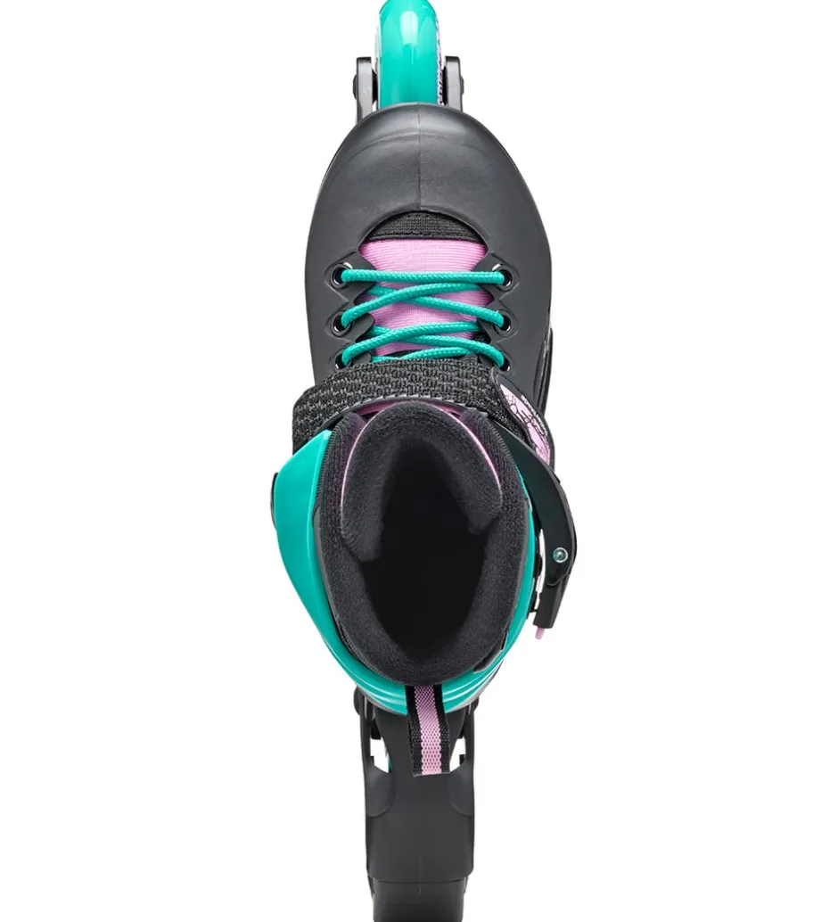 Rulleskøjter - Fury - Sort/Aquagrøn>Rollerblade Clearance