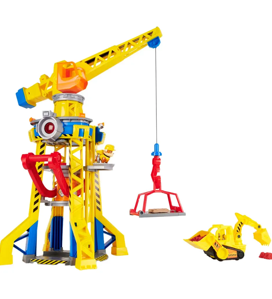 Legetøj - 60 cm - Bark Yard Crane Tower>Rubble & Crew Sale