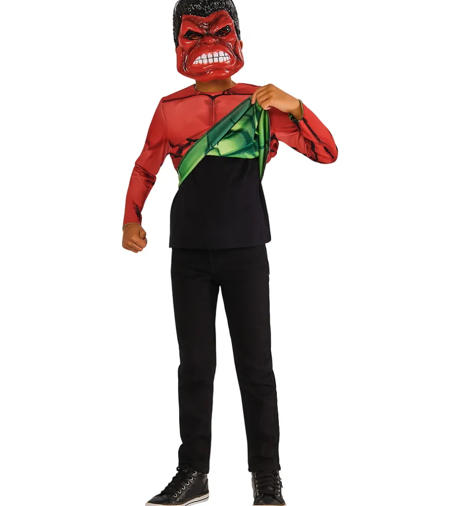 Udklædning - Marvel Hulk Reversable>Rubies