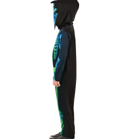 Udklædning - Neon Green Skeleton>Rubies Clearance