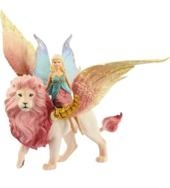 Bayala - 31,5 cm - Elv På Bevingede Løve 70714>Schleich