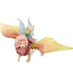 Bayala - 31,5 cm - Elv På Bevingede Løve 70714>Schleich