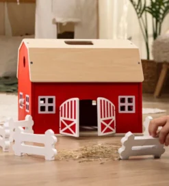 Bondegård - Træ - Limited Edition - 35 cm - Retro Farm><noscript><img width=