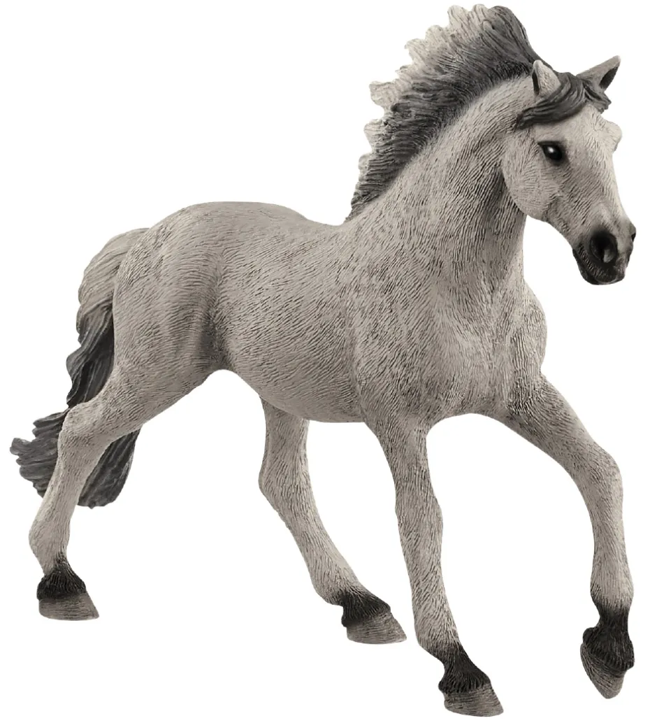 Dyr - 14,9 cm - Sorraia Mustang Hingst 13915>Schleich New