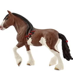 Dyr - 16,1 x 12 cm - Clydesdale Hoppe 13809>Schleich Discount