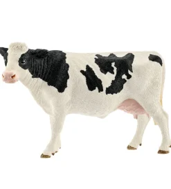 Dyr - Sortbroget Ko - H: 8 cm 13797>Schleich Discount