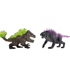 Eldrador Creatures - Shadow Lynx vs. Rock Crusher - 708>Schleich Sale
