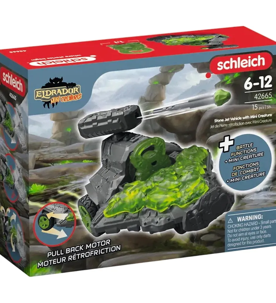 Eldrador Mini Creatures - Stone Jet Køretøj - 42665>Schleich Outlet