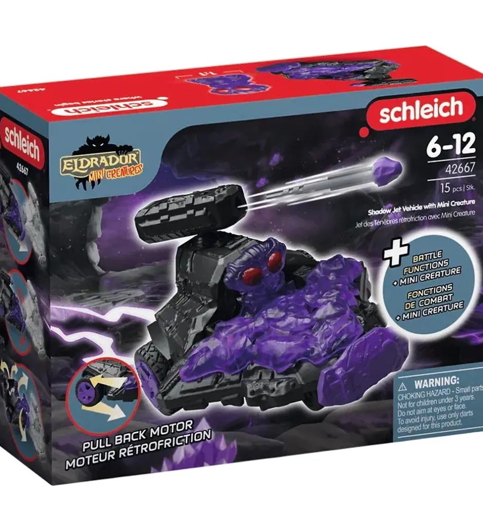 Eldrador Mini Creatures - Shadow Jet Køretøj - 42667>Schleich Best