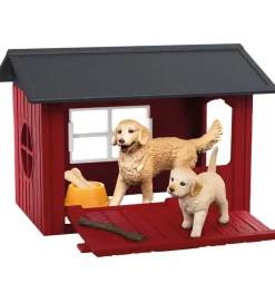 Farm World - Hundekennel m. 2 Golden Retrievers - 42722>Schleich Online